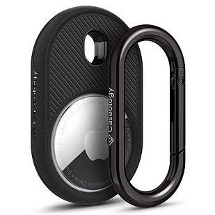 Чохол Caseology Vault Matte Black для Apple AirTag AMP01439