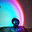 Світильник Sunset Lamp проекційний з пультом USB проектор RGB атмосферна міні лампа кольорова, фото 2