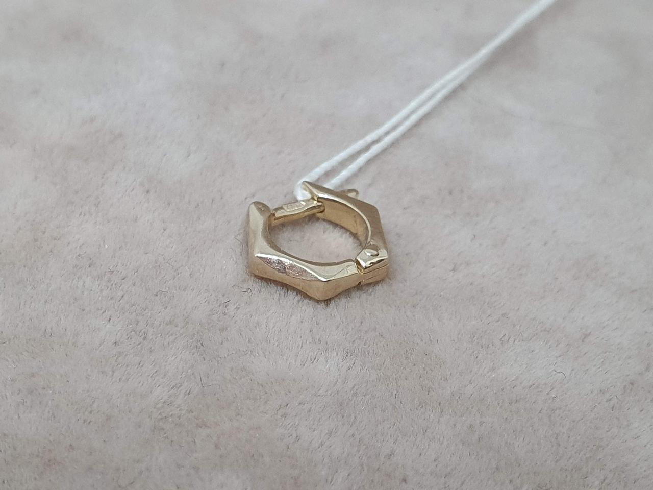 Золота моносережка. 3630097Ж