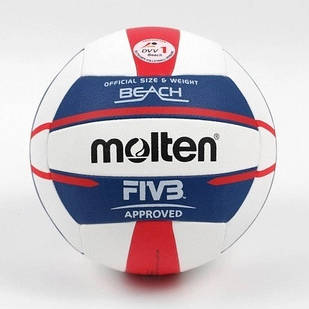 М'яч для пляжного волейболу Molten V5B5000-DE (розмір 5)