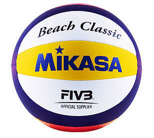 М'яч для пляжного волейболу Mikasa Beach Classic BV551C (розмір 5)