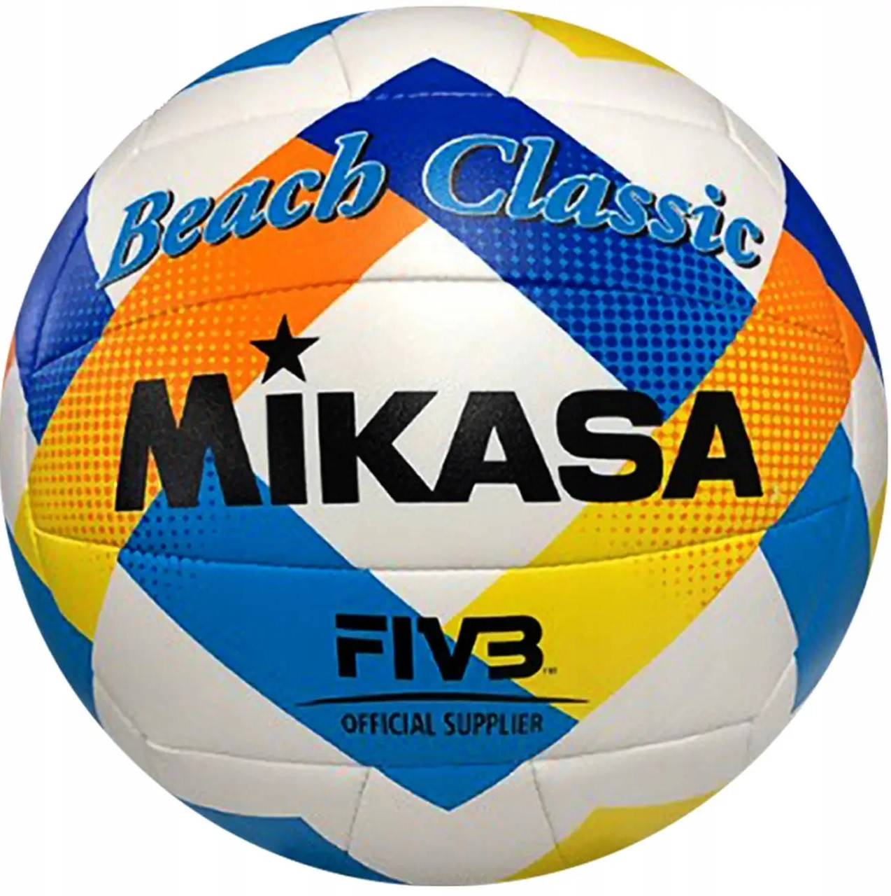 М'яч для пляжного волейболу Mikasa Beach Classic BV543C-VXA-Y (розмір 5)