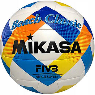 М'яч для пляжного волейболу Mikasa Beach Classic BV543C-VXA-Y (розмір 5)