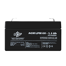 Акумулятор AGM LPM 6V - 1.3 Ah