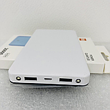 Потужний Powerbank Quantus 20000 mAh Mi-2.1 c LED дисплеєм і ліхтариком, фото 9