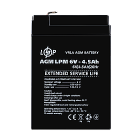 Акумулятор AGM LPM 6V - 4.5 Ah