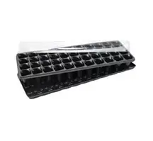 Парничок для розсади з піддоном і кришкою 44 комірки