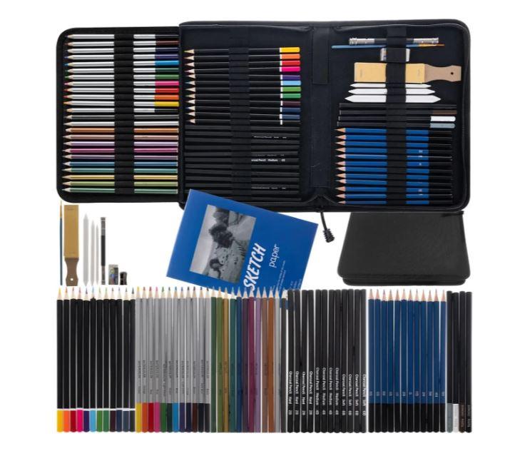 Набір для малювання 74 шт. Maaleo 19178, фото 1