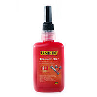Фіксатор різьби для нерозбірних з'єднань ЧЕРВОНИЙ 50 г UNIFIX