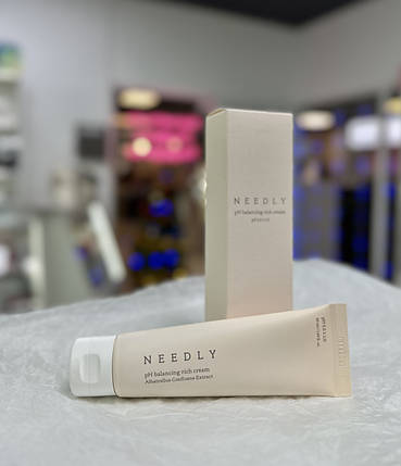 Інтенсивний зволожувальний крем з екстрактом гриба альбатрелус Needly pH Balancing Rich Cream 50 мл, фото 4