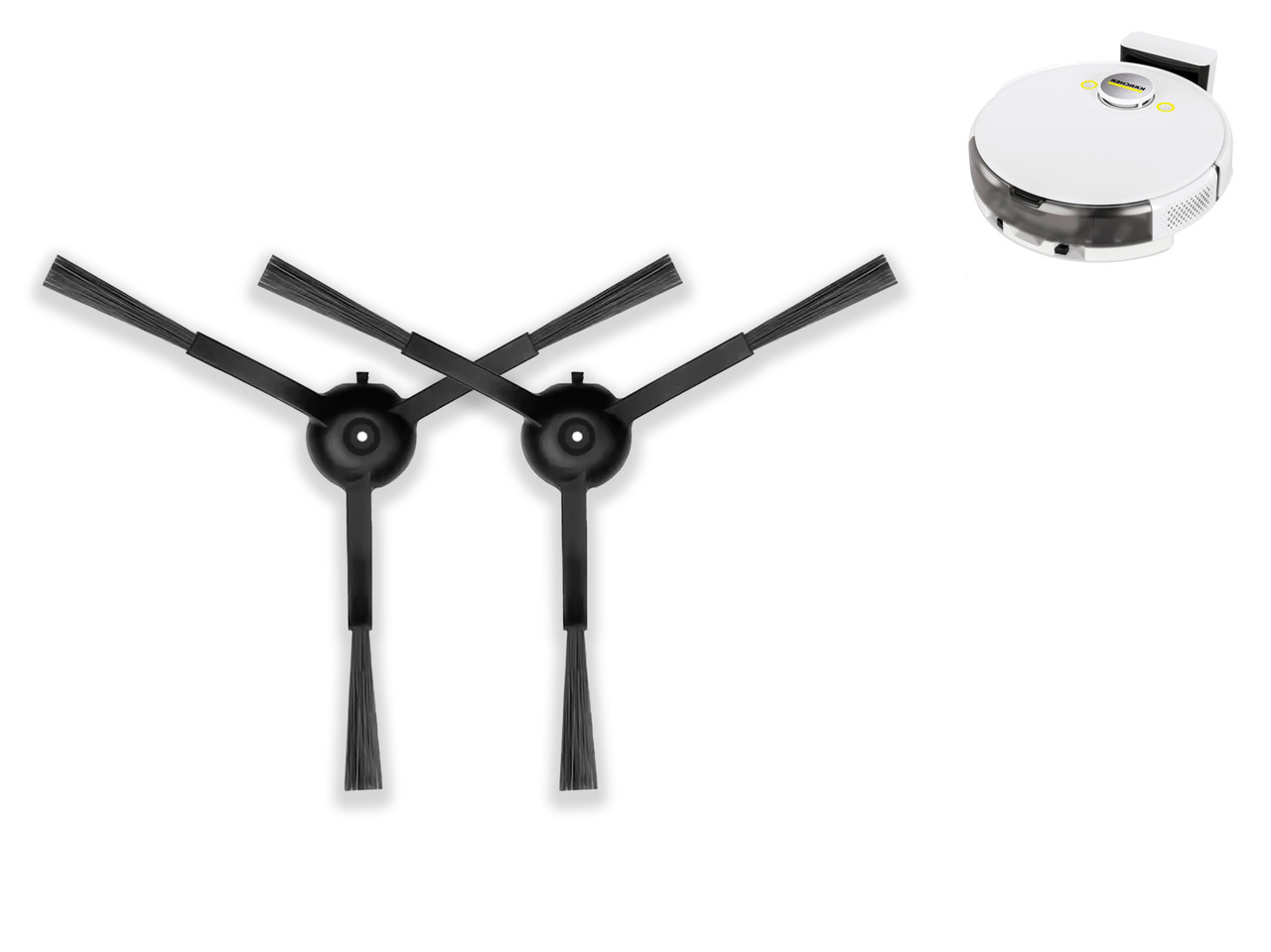 Бокові щітки сумісні з роботом-пилососом Karcher RCV 5, фото 1