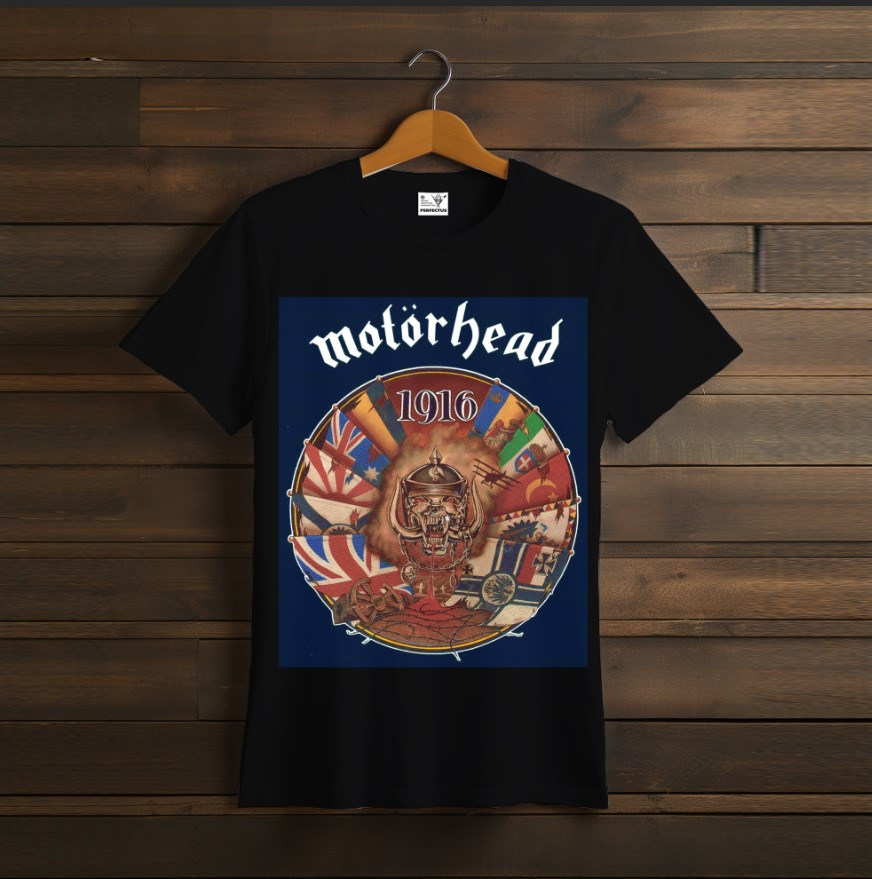 Футболка унісекс з принтом "Motorhead", лого групи, фанат, подарунок, Rock Band, гурт, рок, музиканти, виконавці 5