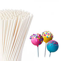 Палички для кейк-попсів Білі 50шт