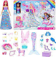 Адвент календар Барбі Дрімтопія Фантастичний світ Barbie Dreamtopia Fantasy Advent Calendar