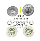 Фланці та супорти + герметик для бака пральної машини з вертикальним завантаженням Whirlpool, оригінал, фото 5