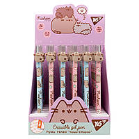 Ручка гелева пиши-стирай Pusheen 0 5 мм синя Yes 2 шт (420398), фото 3