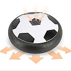 Дитячий аерофутбол з підсвічуванням 18см, від батарейок, TV2202-13, Колір Рандом / Футбольний аером'яч / М'яч літаючий, фото 6