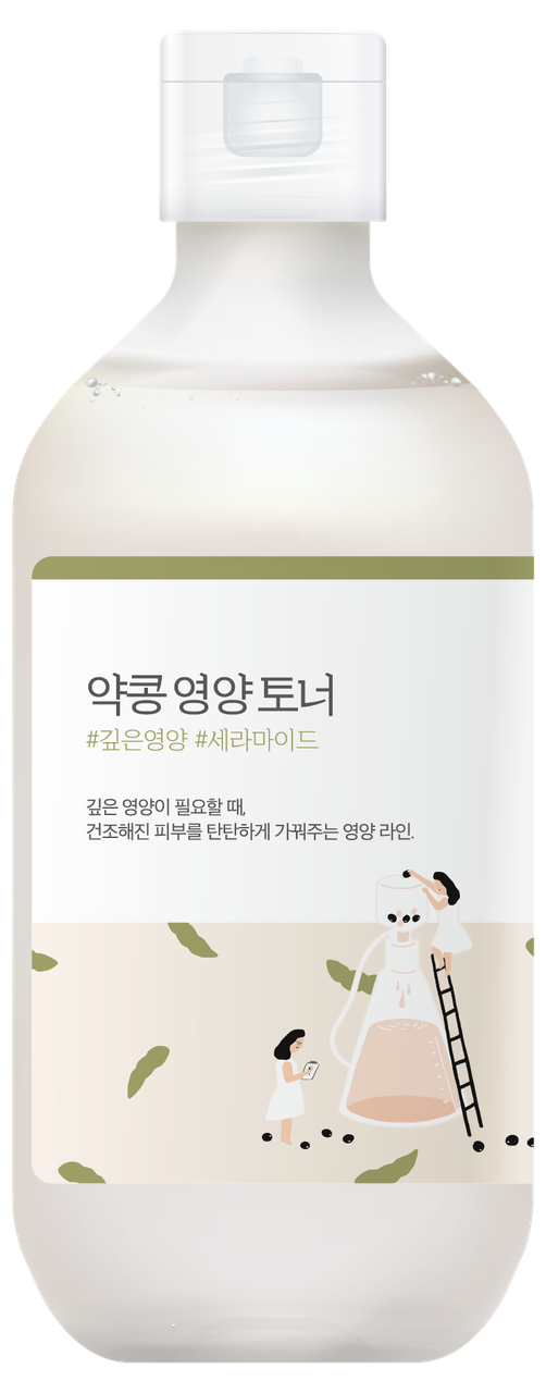 Живильний тонер з екстрактом чорних соєвих бобів ROUND LAB Soybean Nourishing Toner