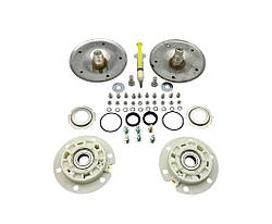 Фланці з нержавіючої сталі та супорти (оригінал) для пральних машин з вертикальним завантаженням Whirlpool