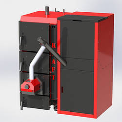 Пелетний котел Kraft серія F - 75 кВт з пальником Oxi (Україна) "єВідновлення"