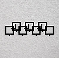 Ключниця з металу Квадрати