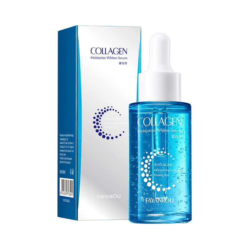 Сироватка для глибокого зволоження та відновлення шкіри з колагеном Collagen "Fayankou", 40 мл