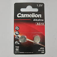 Батарейка AG10 / LR54 Alkaline * 2 Camelion (AG10-BP2)