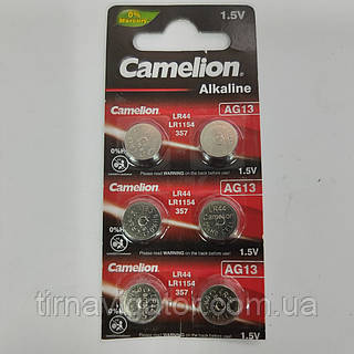 Батарейка AG13 / LR1154 / LR44 / V13GA Alkaline * 10 Camelion (AG13-BP10)