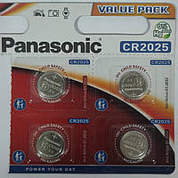 Батарейка Panasonic CR 2025 * 6 LITHIUM (CR-2025EL/6B)