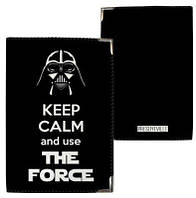 Обкладинка на паспорт Keep calm and use the force