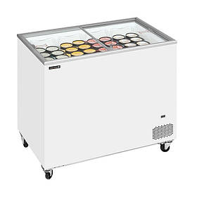 Скриня морозильна зі склом TEFCOLD IC301SC