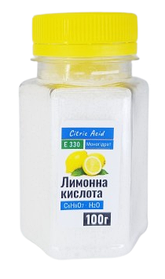 Лимонная кислота 100 г Пищевая добавка Е 330