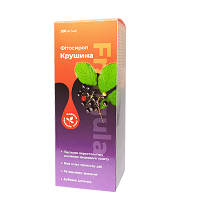 Крушини фітосироп натуральний проносний засіб 200 мл Фітопродукт