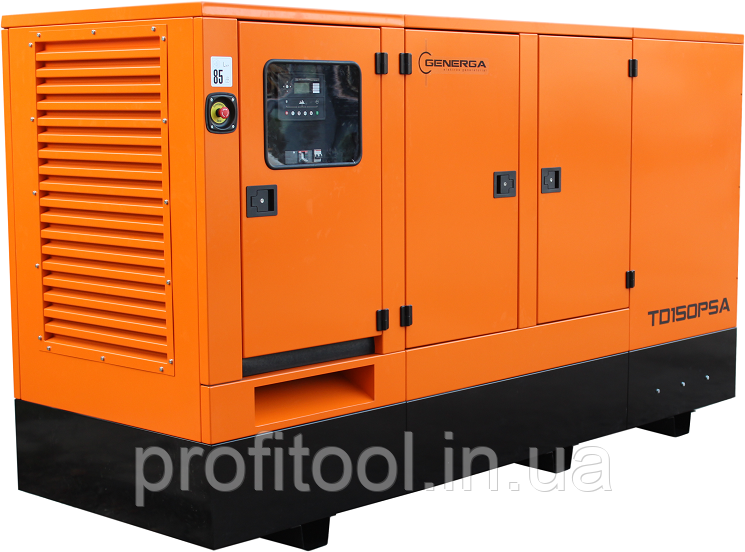 Електростанція дизельна GENERGA TD150PSA в звукоізольованому кожусі (TD150PSA)