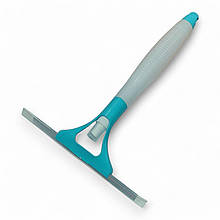 Скломийка шкребок з пульверизатором 2в1 в асортименті кольорів 25 см