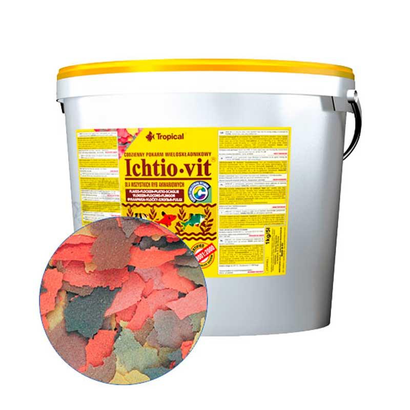 Корм для риб Tropical Ichtio-Vit 21L Розгал 200 грамів
