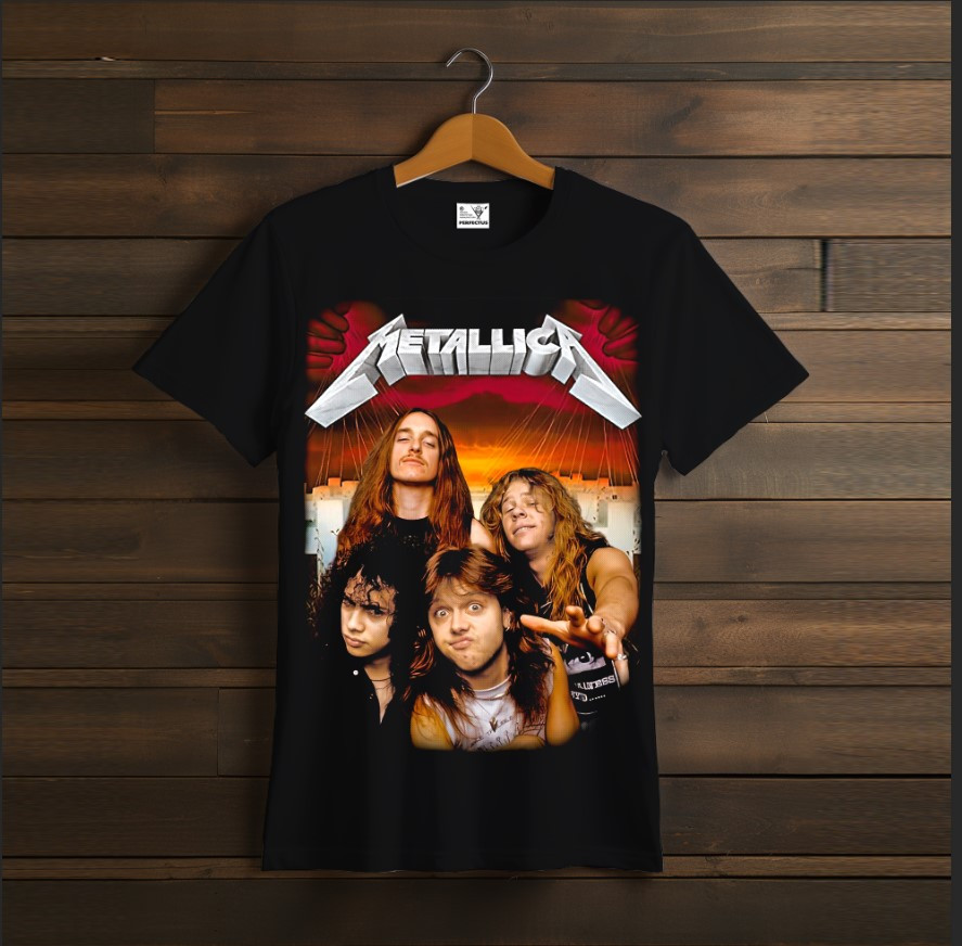 Футболка унісекс з принтом "Metallica", металіка, лого, група, фанат, подарунок, Rock Band, група, гурт, рок, музиканти, виконавці