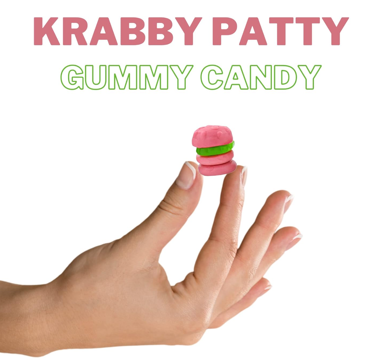 Жувальна цукерка SpongeBob Krabby Patties Watermelon Gummy Candy 1шт