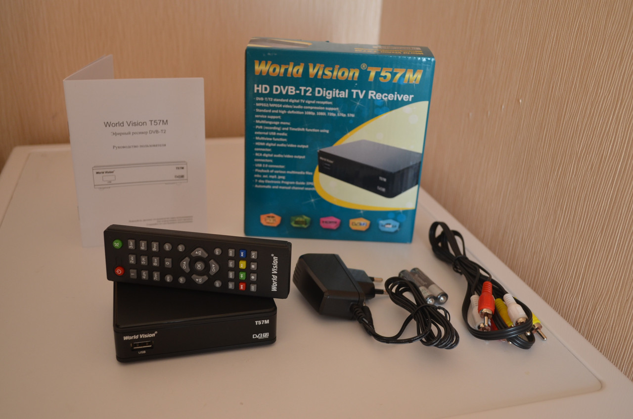 World Vision T57M - DVB-T2 Тюнер Т2 - фото 6 - id-p271023518