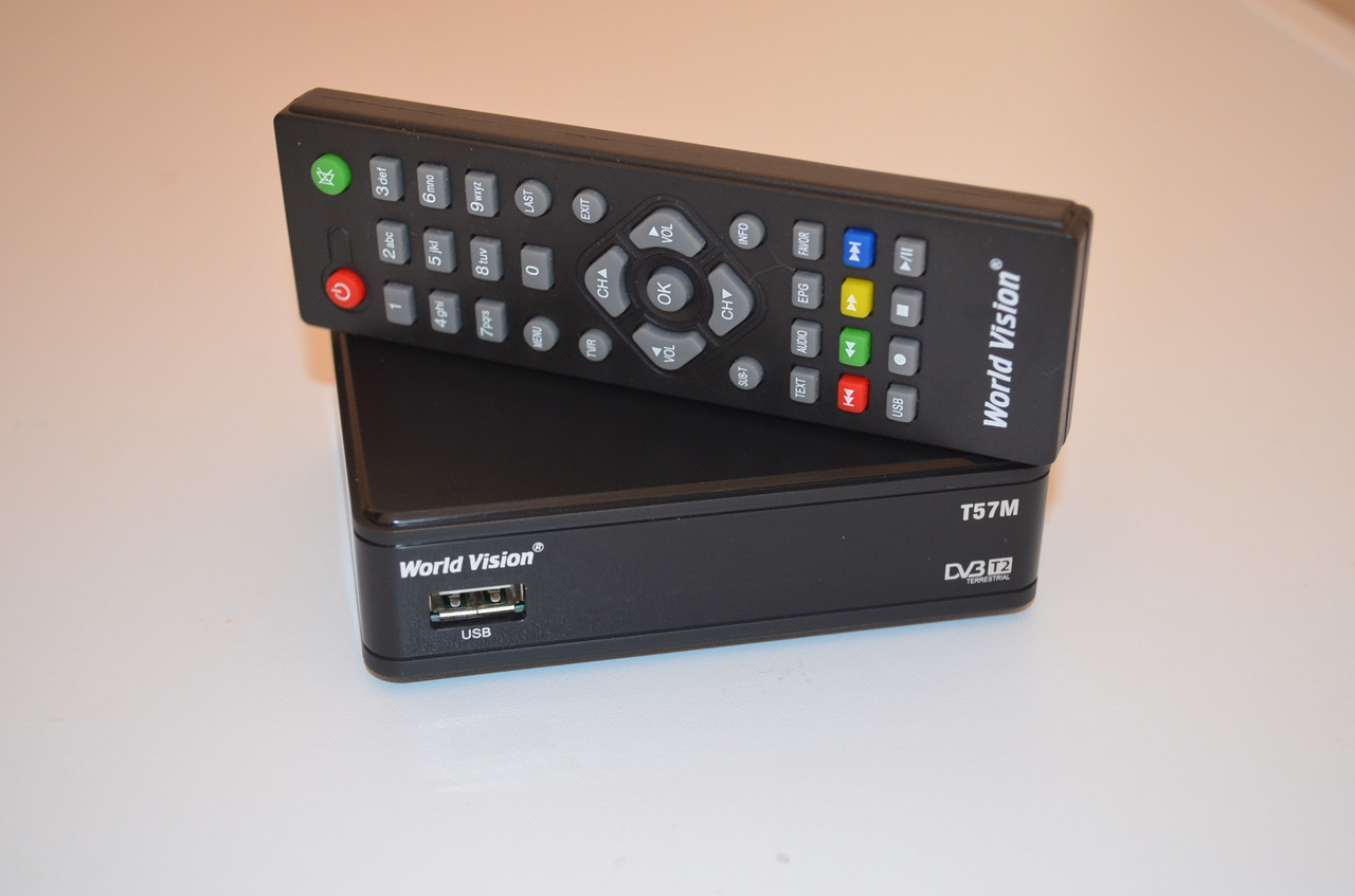  World Vision T57M — DVB-T2 Тюнер Т2