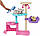Лялька Барбі з кошенятами Barbie Kitty Condo Doll and Pets Playset, фото 4
