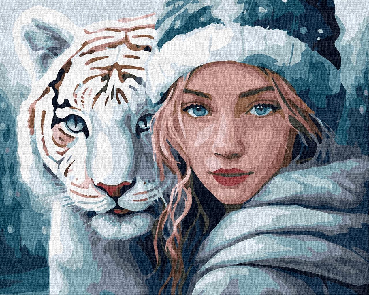 Картина за номерами - Зимове тепло ©art_selena_ua