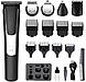 Машинка акумуляторна для стриження волосся 18 в 1 з набором насадок і аксесуарами RAF R.4202, фото 9