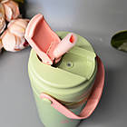 Компактний термос із трубочкою 750 мл із нержавіючої сталі в різних кольорах Luna, фото 2