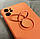 Силіконовий чохол для iPhone 11 - Ring Color case, Orange, фото 3