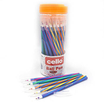 Cello Ручка масляна синя CL678L G-Rich