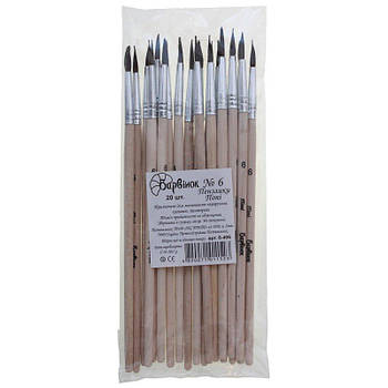 Пензель поні №6 БАРВІНОК 6-406 G-Rich