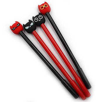 Ручка дитяча з іграшкою "Angry" синя синя, mix 9505DSCN G-Rich