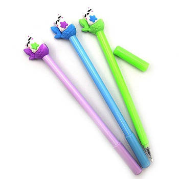 Ручка дитяча з іграшкою "Кішки" синя, синя, mix, 5170IMG G-Rich