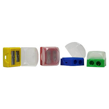 Точилка з контейнером для двох олівців УМКА ТЧ60 G-Rich